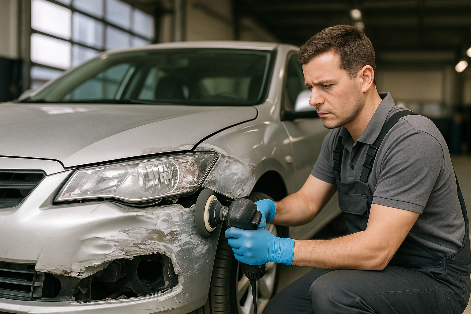 Réparation de carrosserie après accident à Aix-en-Provence