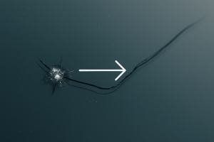 En combien de temps un impact se transforme en fissure sur un pare-brise ?