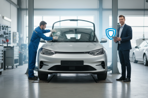 Faut-il passer par son assurance pour faire réparer un pare-brise à Aix-en-Provence ?